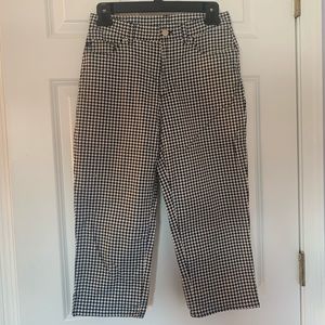 Vintage Lauren Ralph Lauren Houndstooth Capris